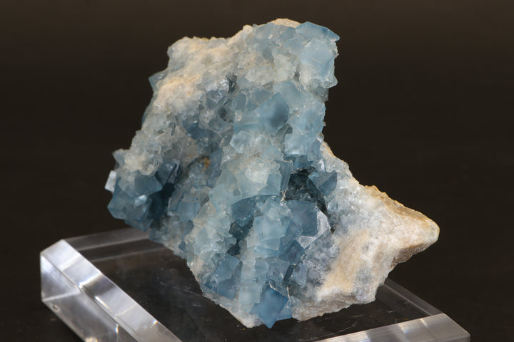 Bingham, NM Blue Fluorite Specimen TU2039