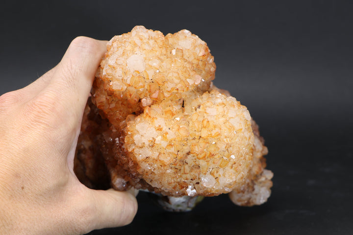 Quartz Cluster Skull Carving TU2213