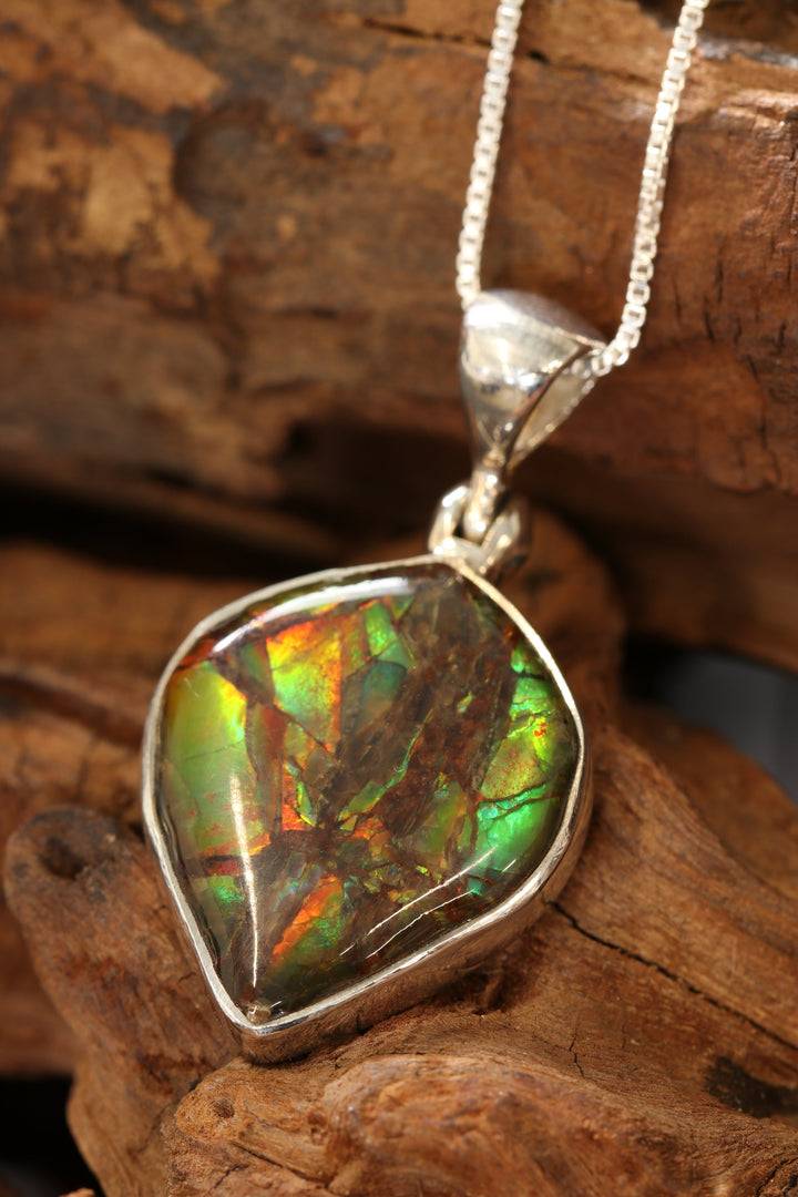 Ammolite Pendant DS1915