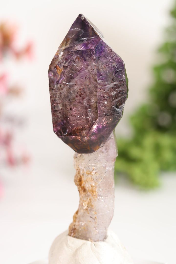 Shangaan Amethyst Sceptor with Moving Enhydro TU2959