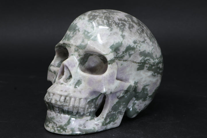 Peace Jasper Skull TU3016