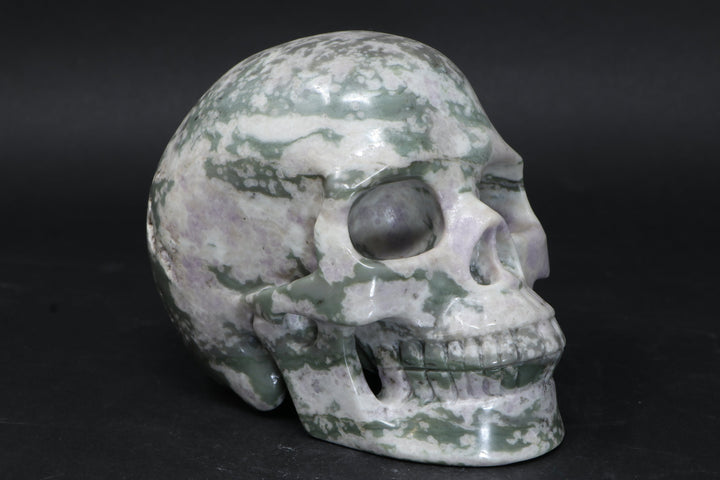 Peace Jasper Skull TU3016
