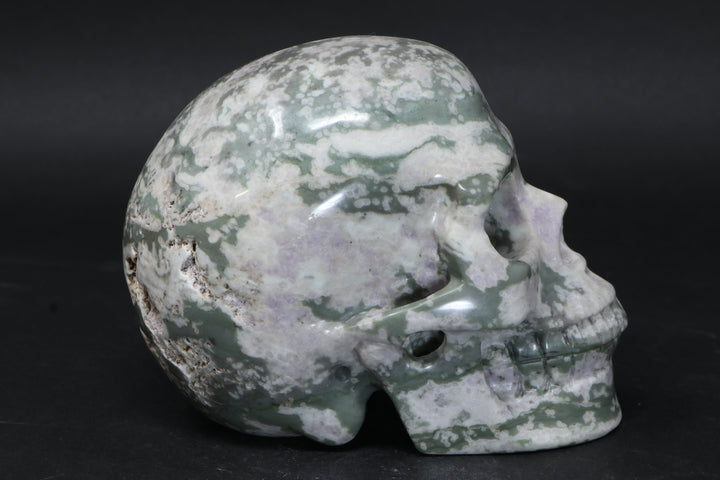 Peace Jasper Skull TU3016