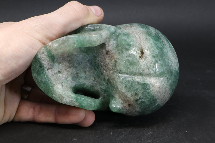 Green Aventurine Skull TU3346