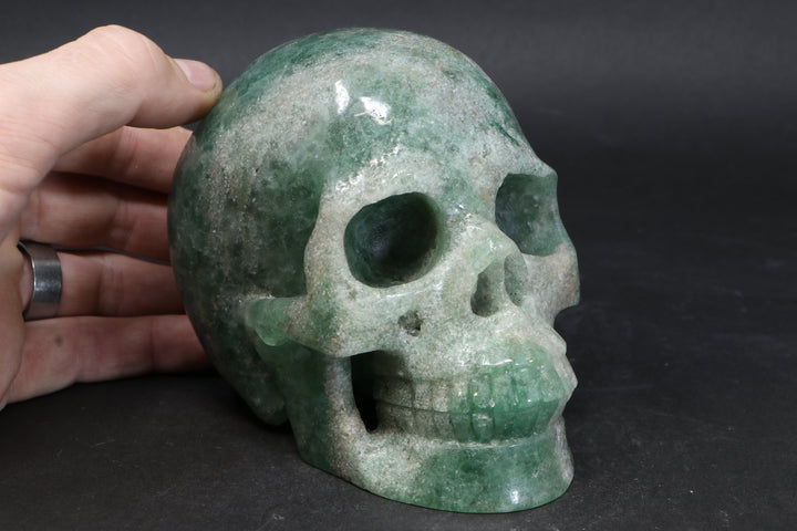 Green Aventurine Skull TU3346