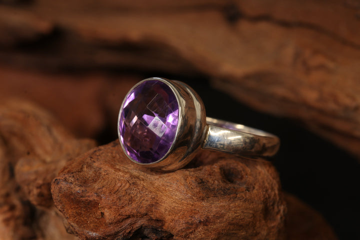 Amethyst Ring Size 5 DS1955
