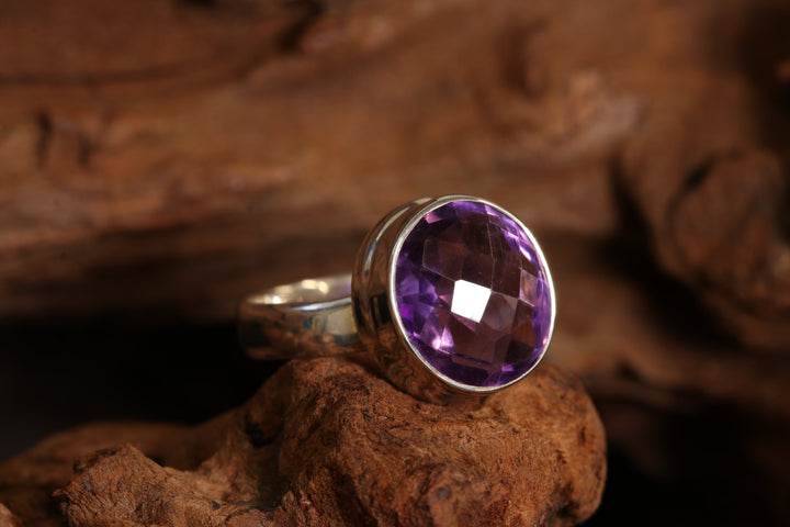 Amethyst Ring Size 5 DS1955