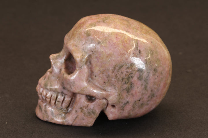 Rhodonite Skull TU352