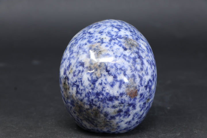 3.5" Sodalite Skull Carving TU3786