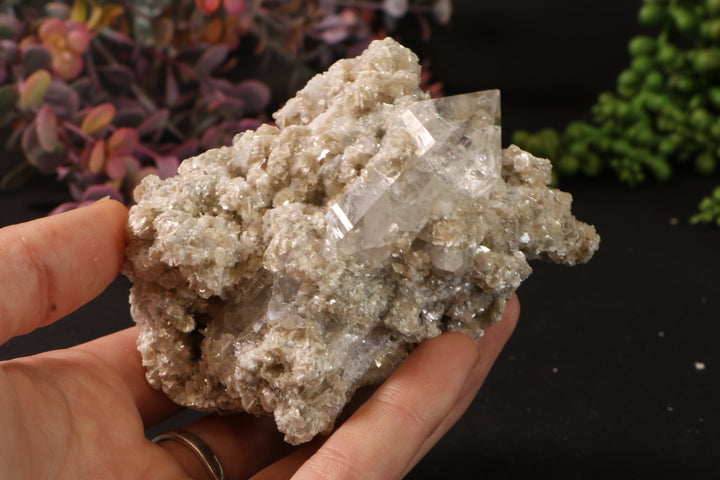 Quartz with Aquamarine and Mica TU3803