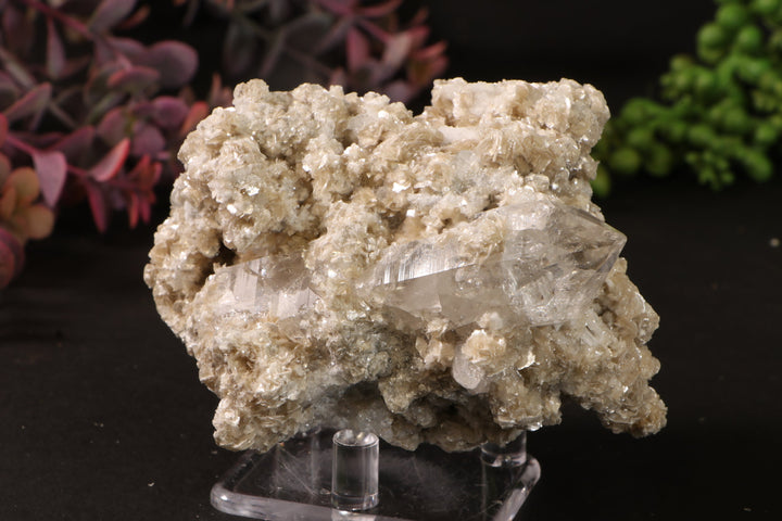Quartz with Aquamarine and Mica TU3803