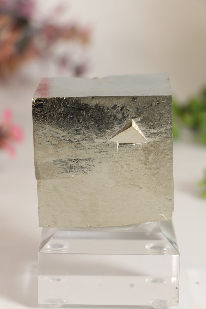 Spanish Pyrite Cube TU411