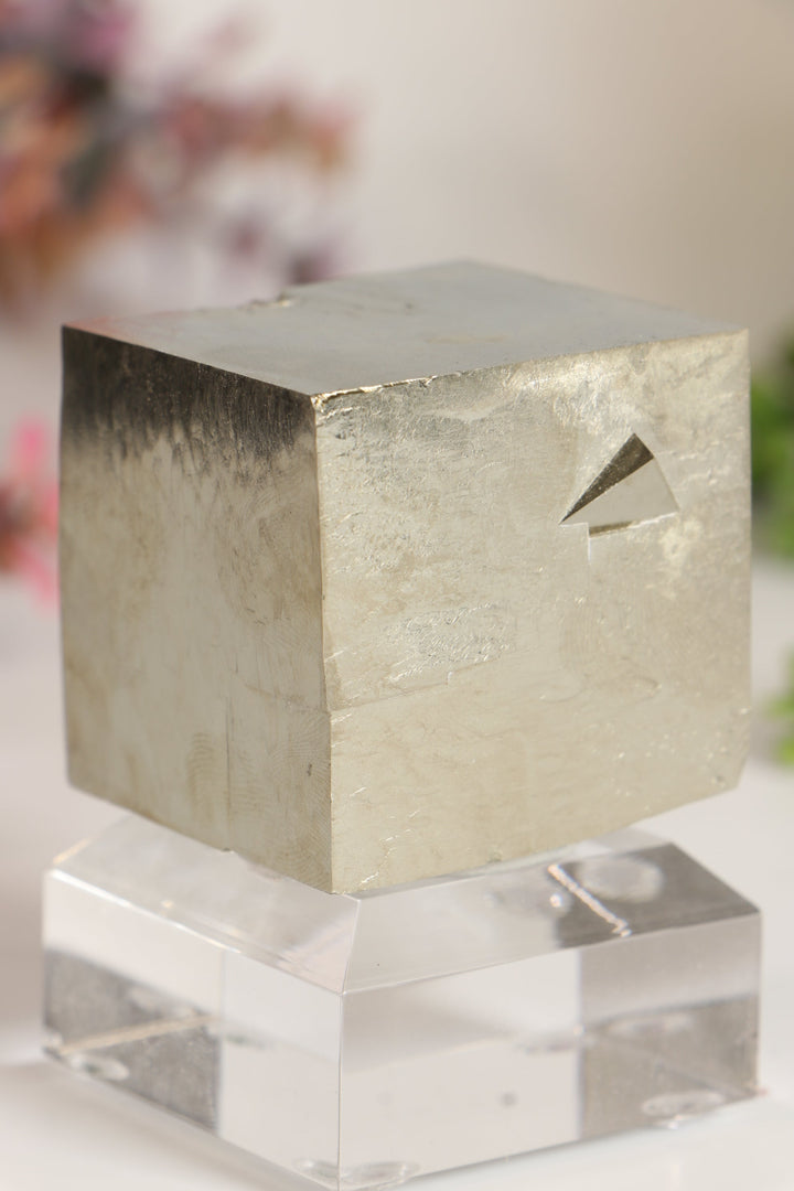Spanish Pyrite Cube TU411