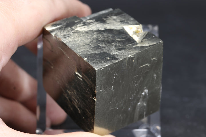 Spanish Pyrite Cube TU417