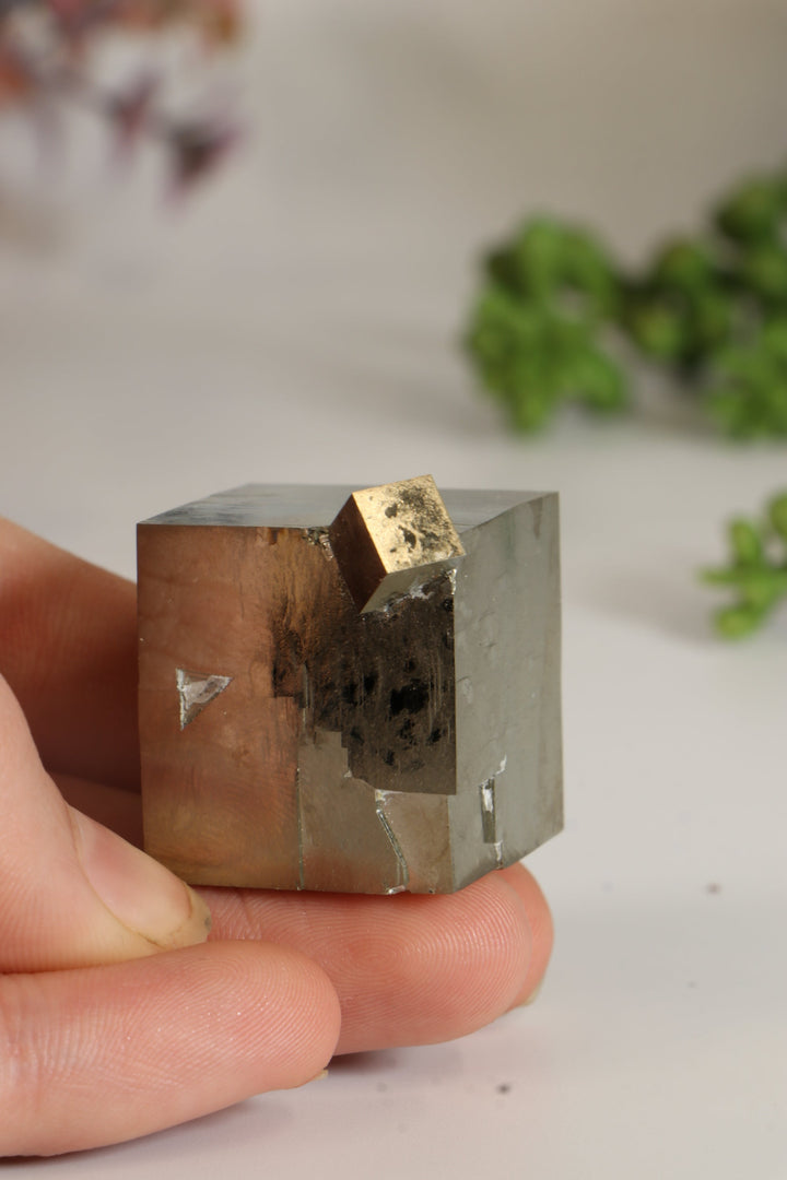 Spanish Pyrite Cube TU450