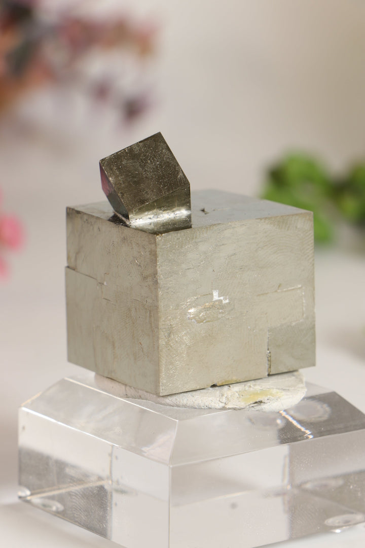 Spanish Pyrite Cube TU468