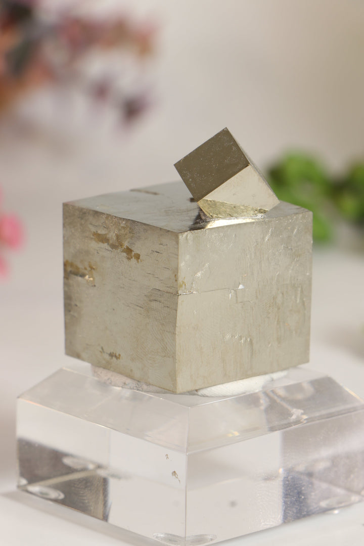 Spanish Pyrite Cube TU468