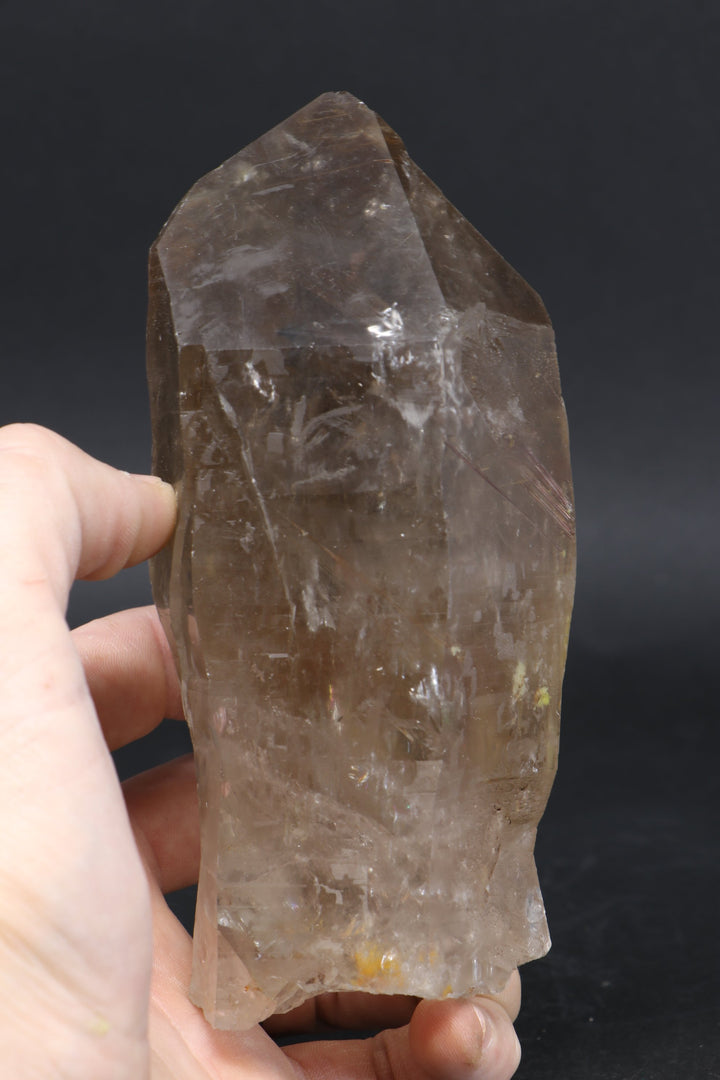 6" Rutile Included Smoky Quartz TV1052