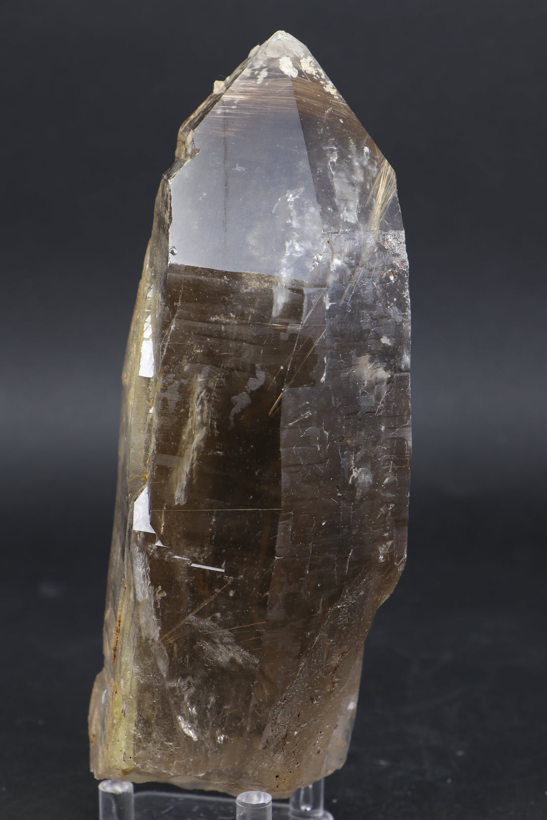 7" Rutile Included Smoky Quartz TV1062