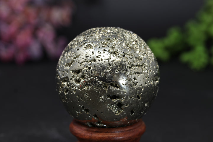 2" Peruvian Pyrite Sphere TV197