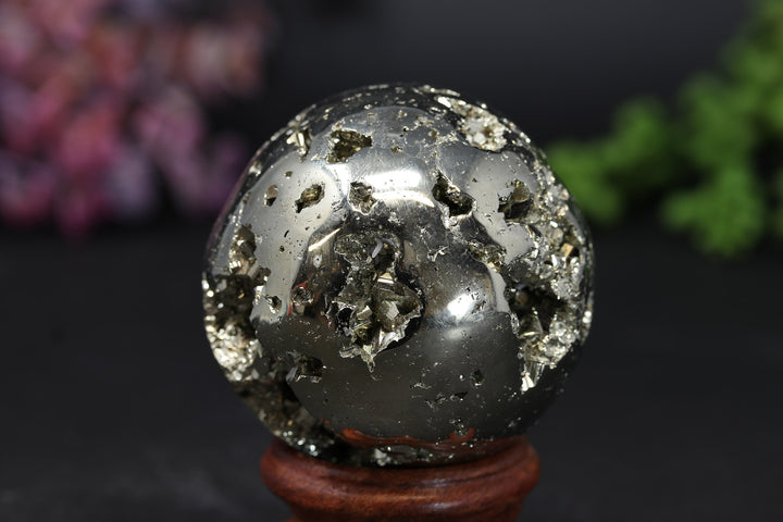 2" Peruvian Pyrite Sphere TV201