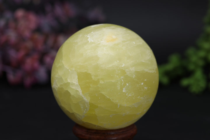 2.5" Pakistan Yellow Calcite Sphere TV32