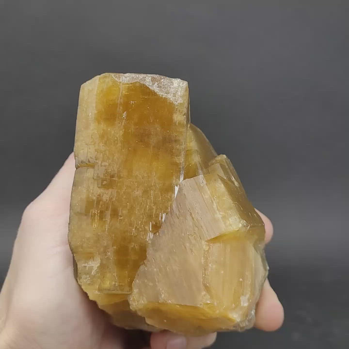 Xiefang Mine Golden Barite Specimen DM417