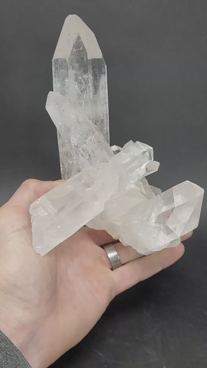 6" Diamantina Quartz Cluster TU1316