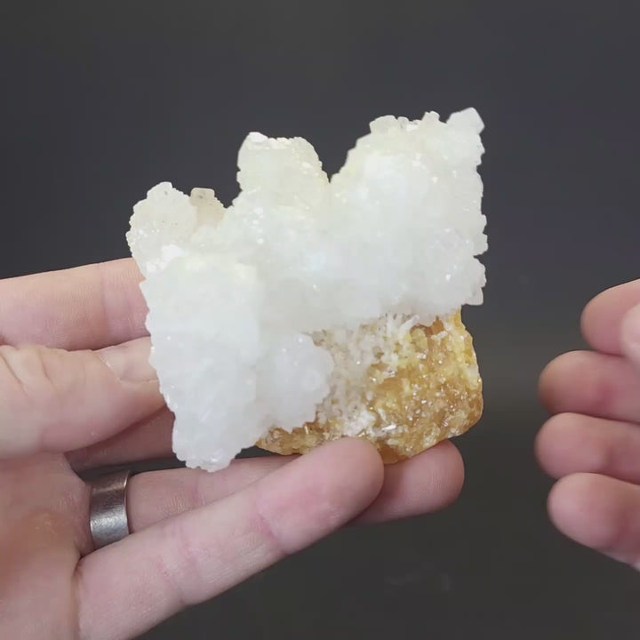 Celestine on Sulfur Specimen TD2873