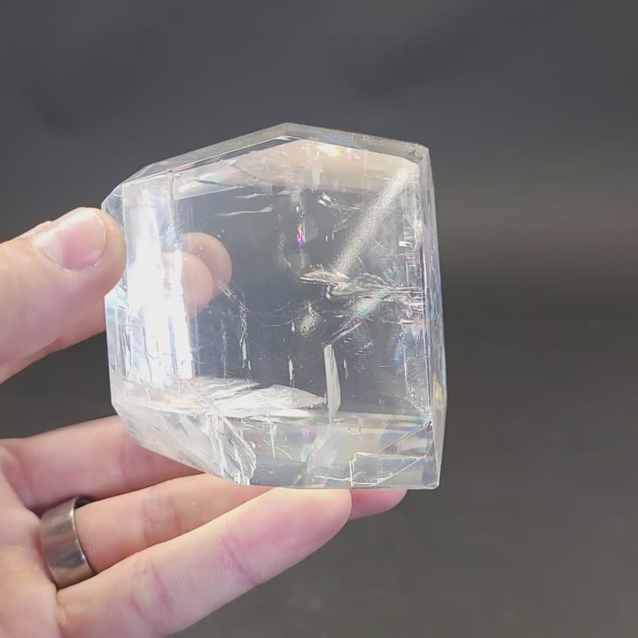 607g Optical Calcite Freeform TC1977
