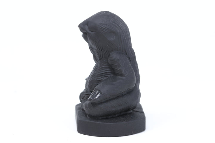Obsidian Meditating Sloth
