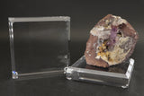 3/4" Beveled Acrylic Mineral Display Base