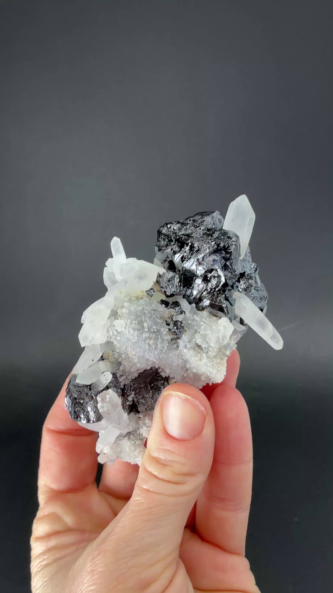 Sphalerite with Quartz from Russia CL0007