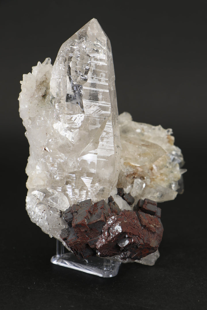 Himalayan Quartz Cluster with Siderite AB1524