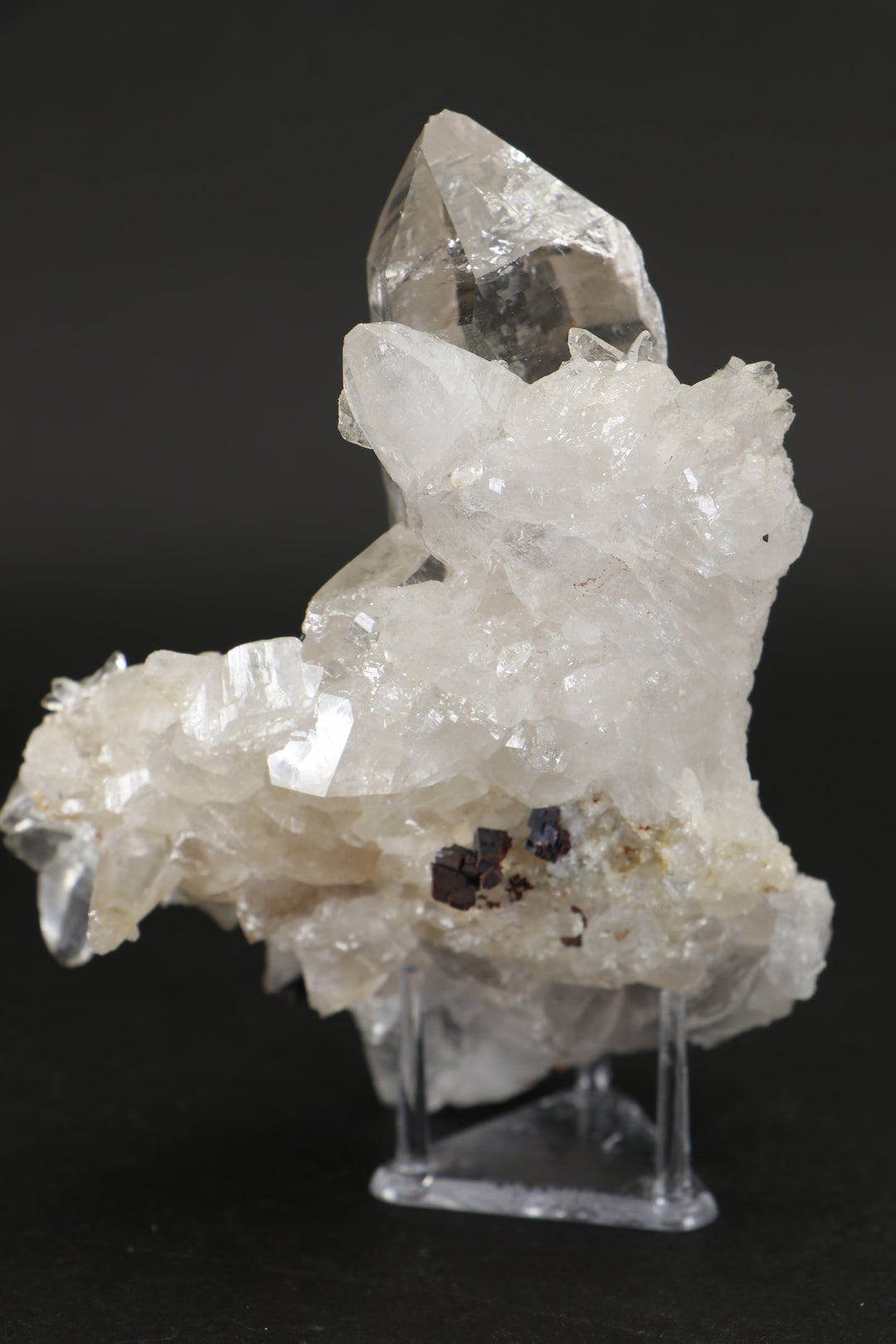 Himalayan Quartz Cluster with Siderite AB1524