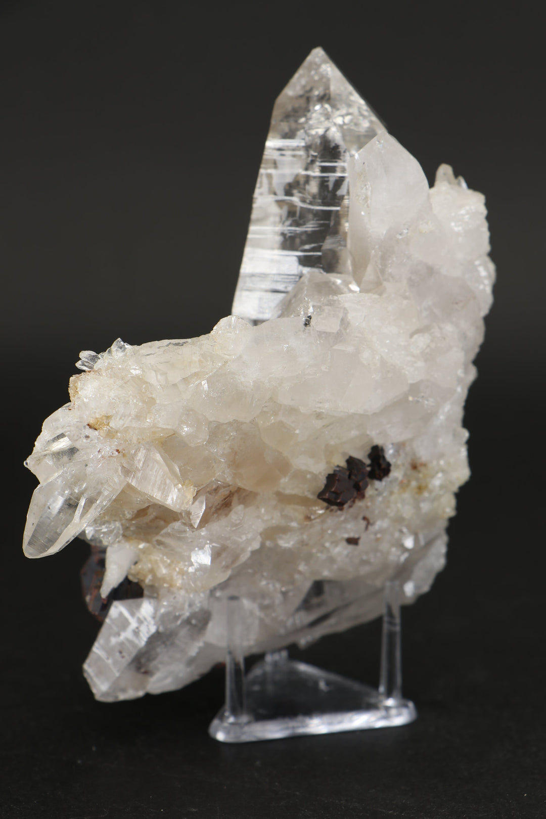 Himalayan Quartz Cluster with Siderite AB1524