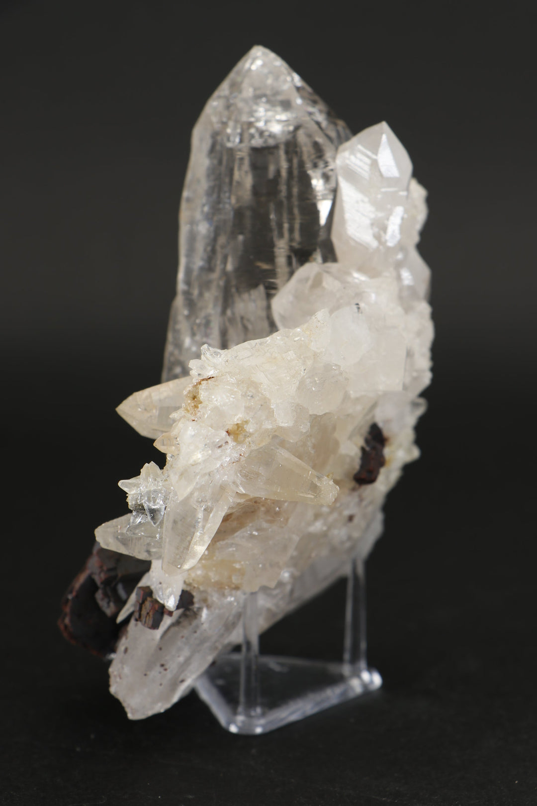 Himalayan Quartz Cluster with Siderite AB1524