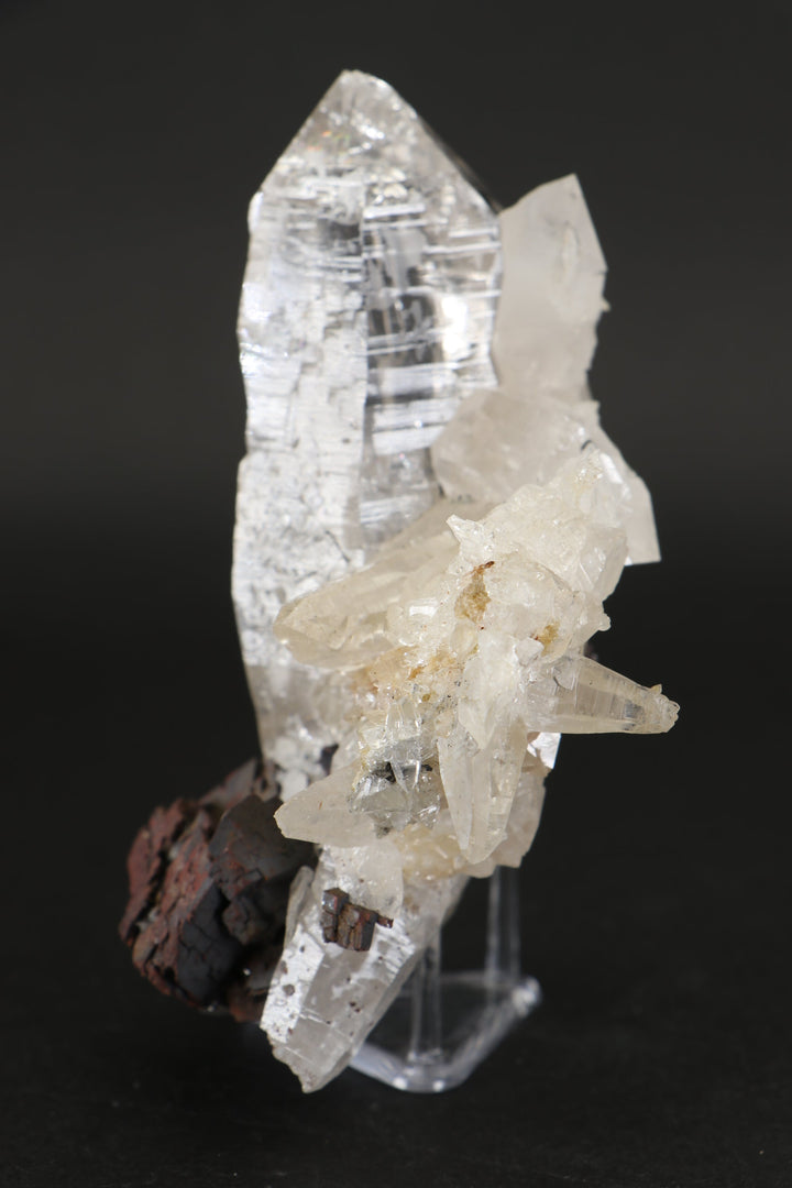 Himalayan Quartz Cluster with Siderite AB1524