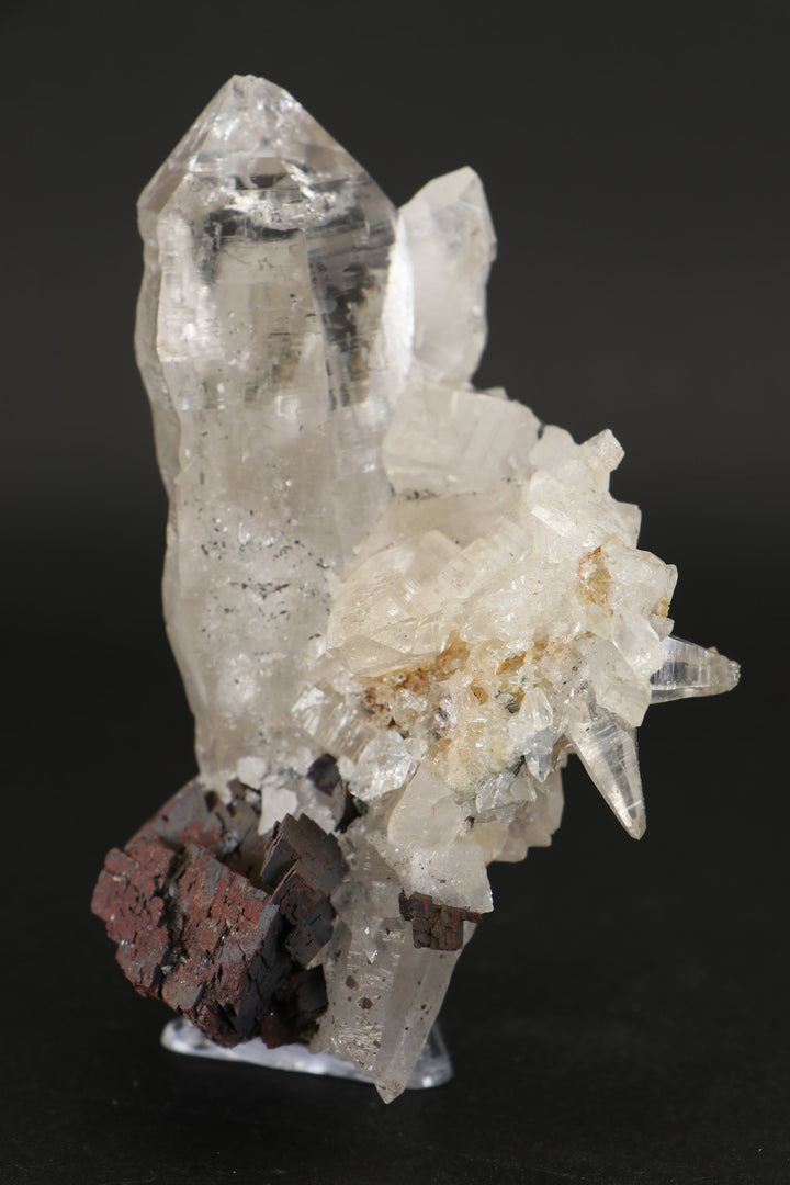 Himalayan Quartz Cluster with Siderite AB1524