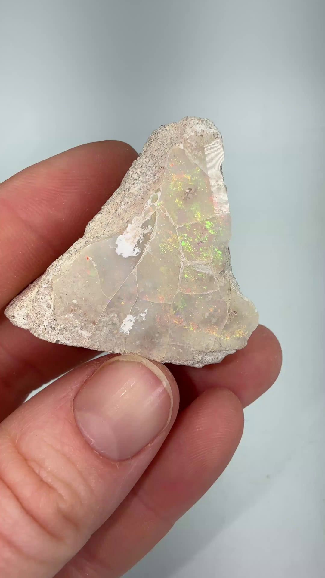 Natural Mintabie Opal on Sandstone TF2037