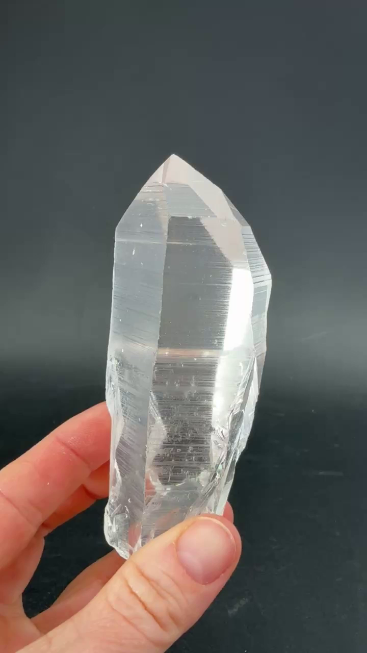 4" Lemurian Crystal DD358