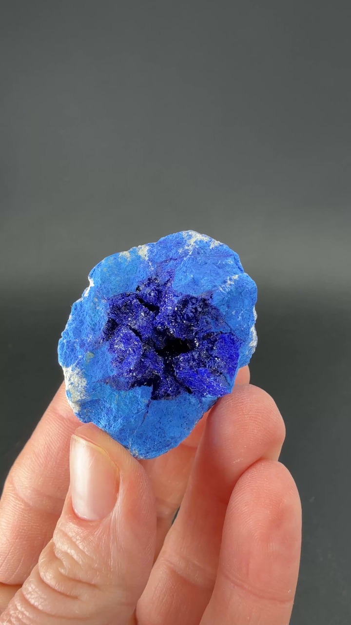 Natural Azurite Geode from Russia DM364