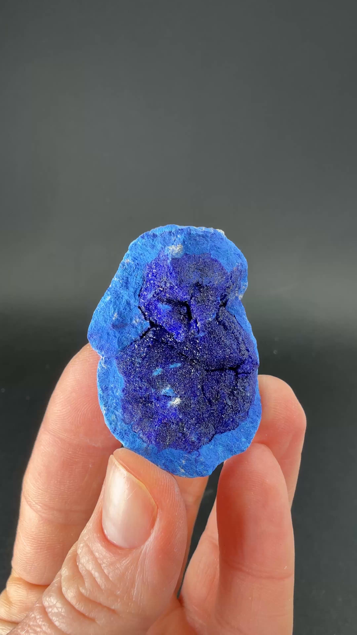Natural Azurite Geode from Russia DM365