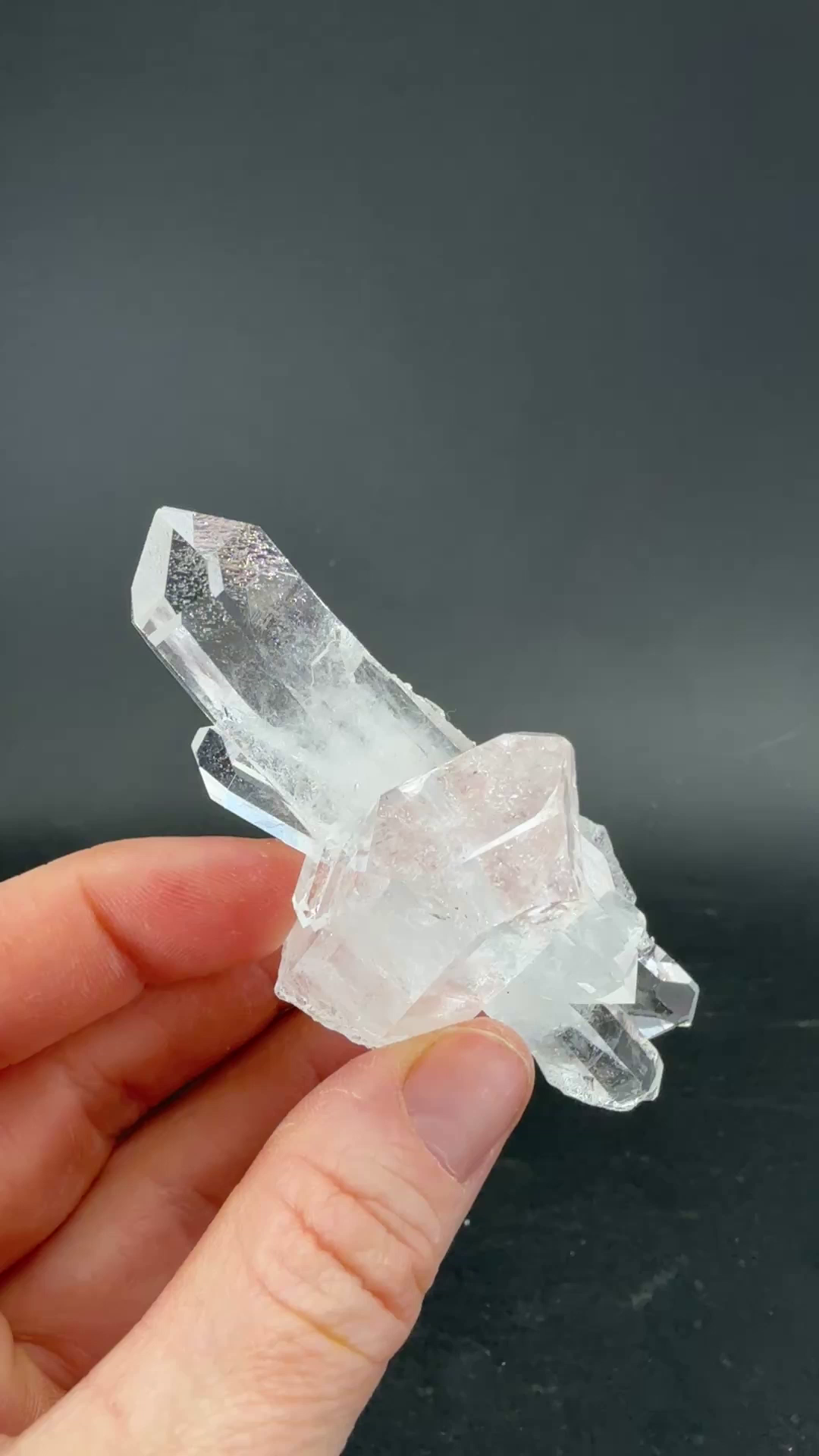 Double Terminated Quartz Cluster from Zeca de Souza DN724