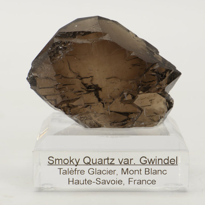 Smoky Quartz Gwindel - Mt. Blanc, France DS1131