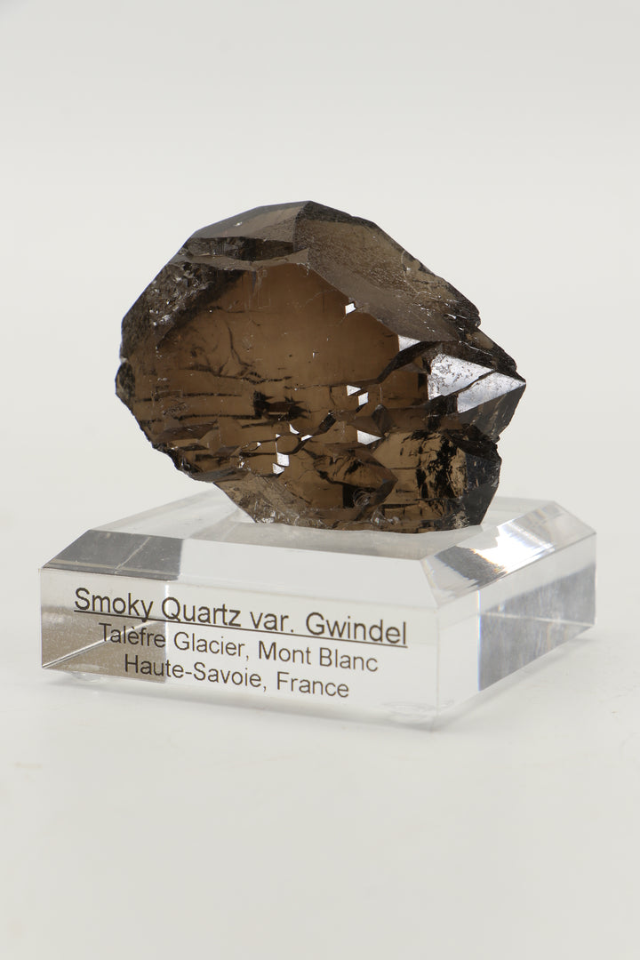 Smoky Quartz Gwindel - Mt. Blanc, France DS1131