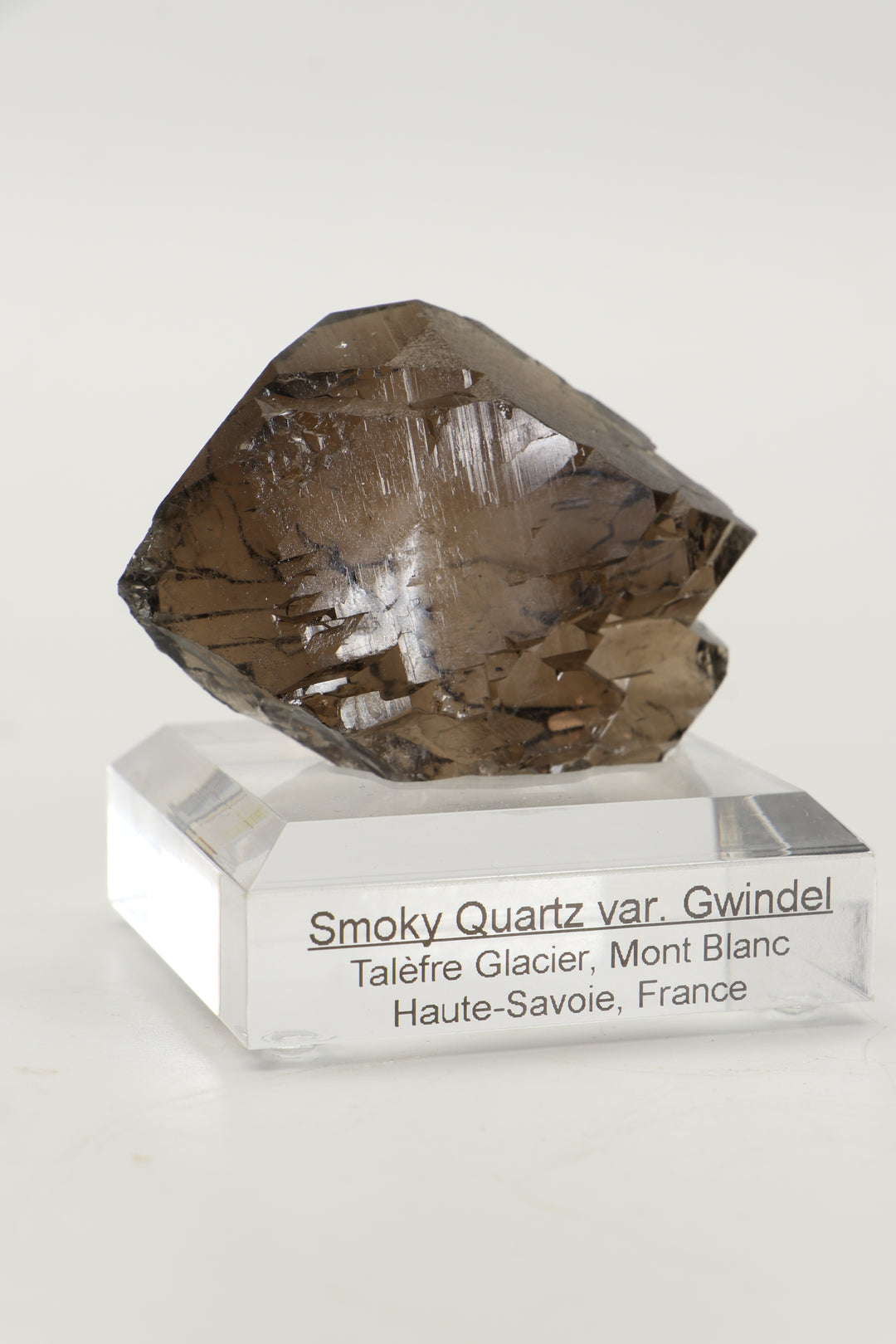 Smoky Quartz Gwindel - Mt. Blanc, France DS1131