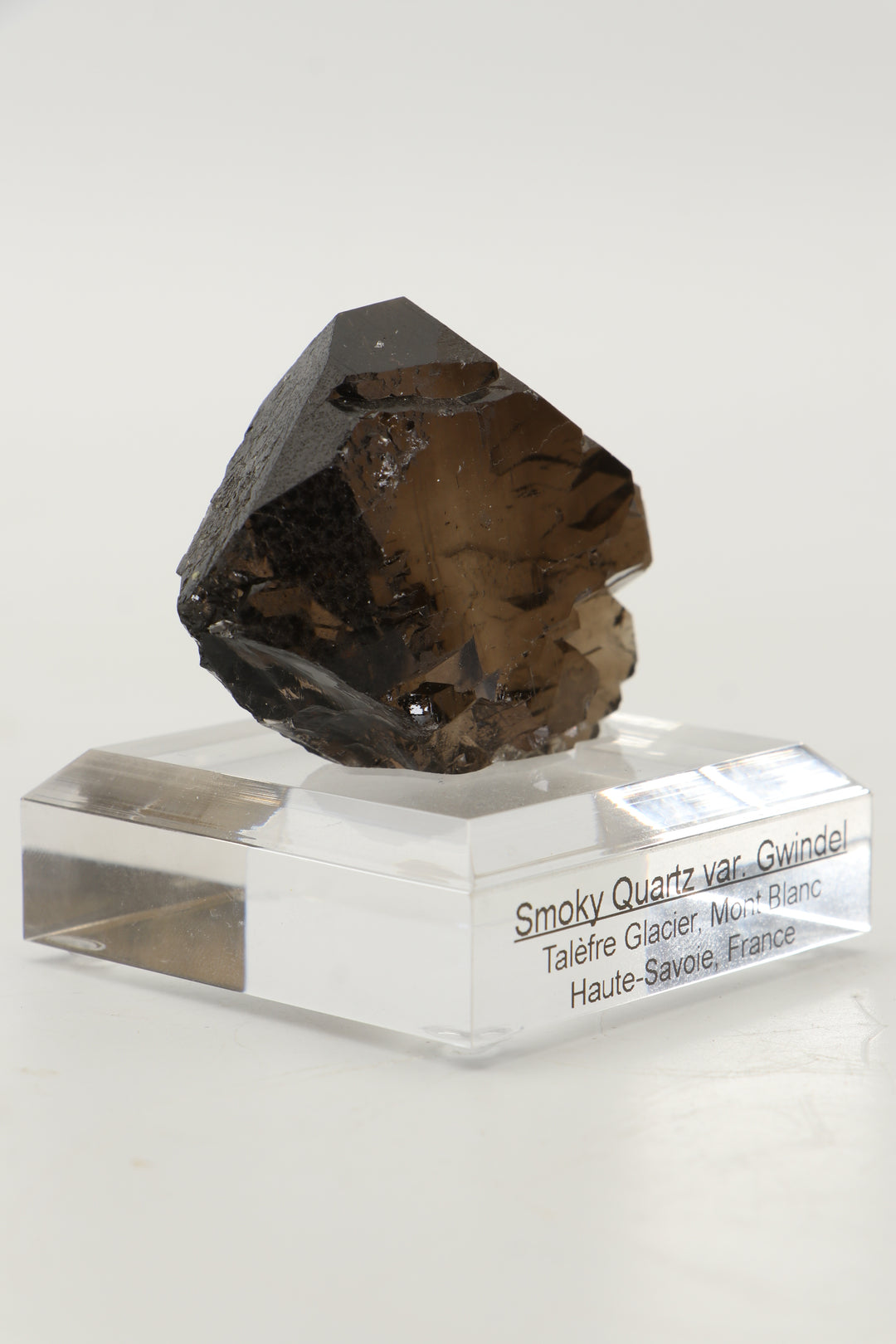 Smoky Quartz Gwindel - Mt. Blanc, France DS1131