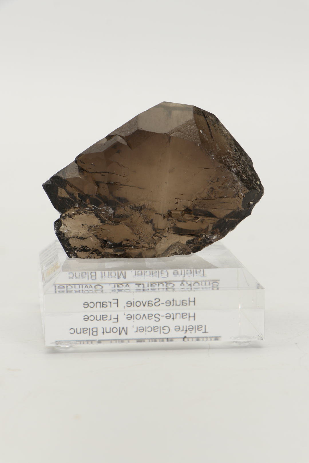 Smoky Quartz Gwindel - Mt. Blanc, France DS1131