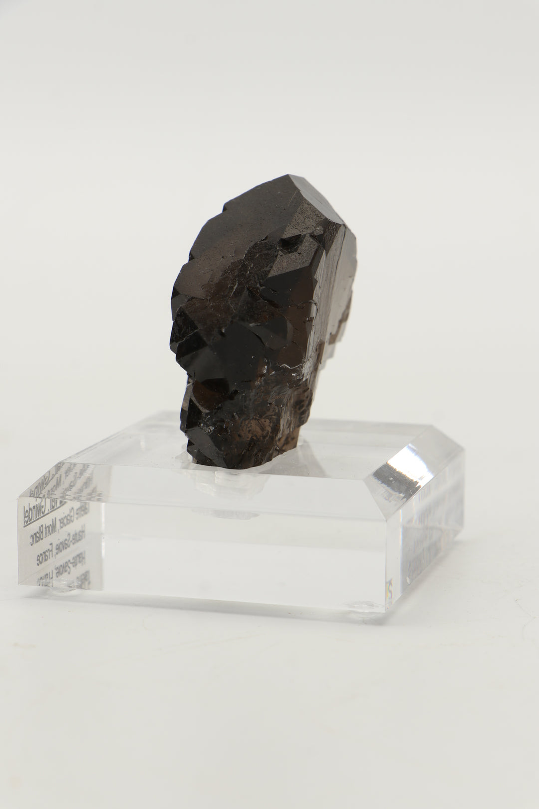 Smoky Quartz Gwindel - Mt. Blanc, France DS1131